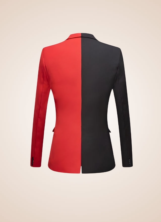 Black And Red Steampunk Jacket UK