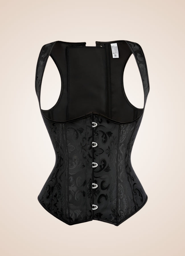 Black Gothic Bustier UK