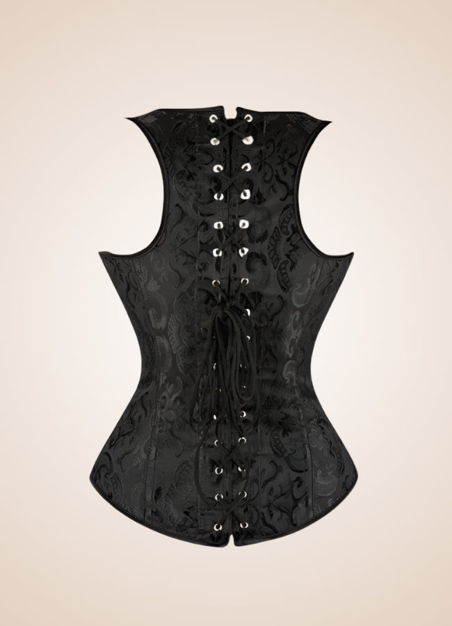 Black Gothic Bustier UK