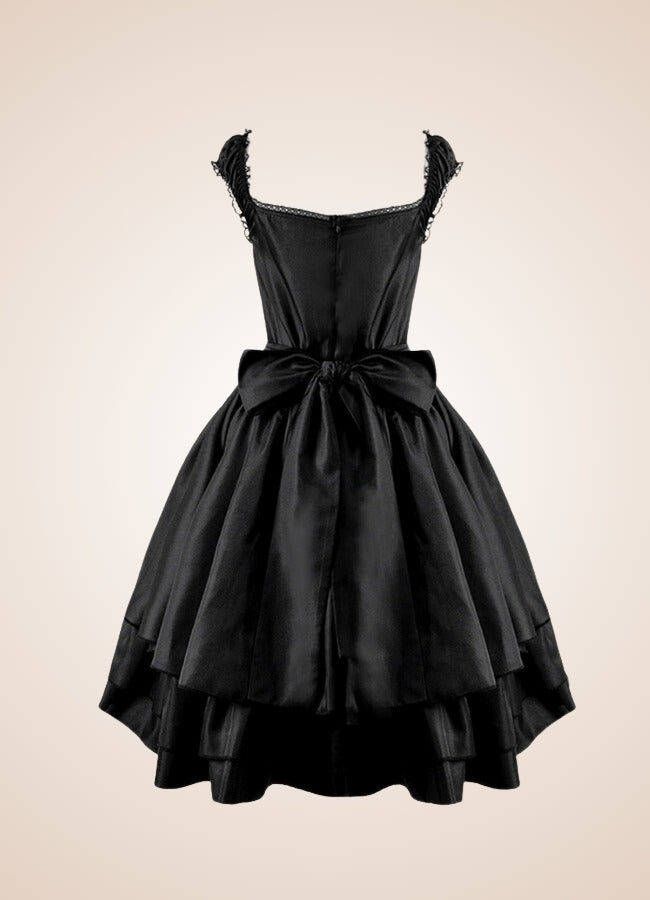 Black Gothic Lolita Dress UK