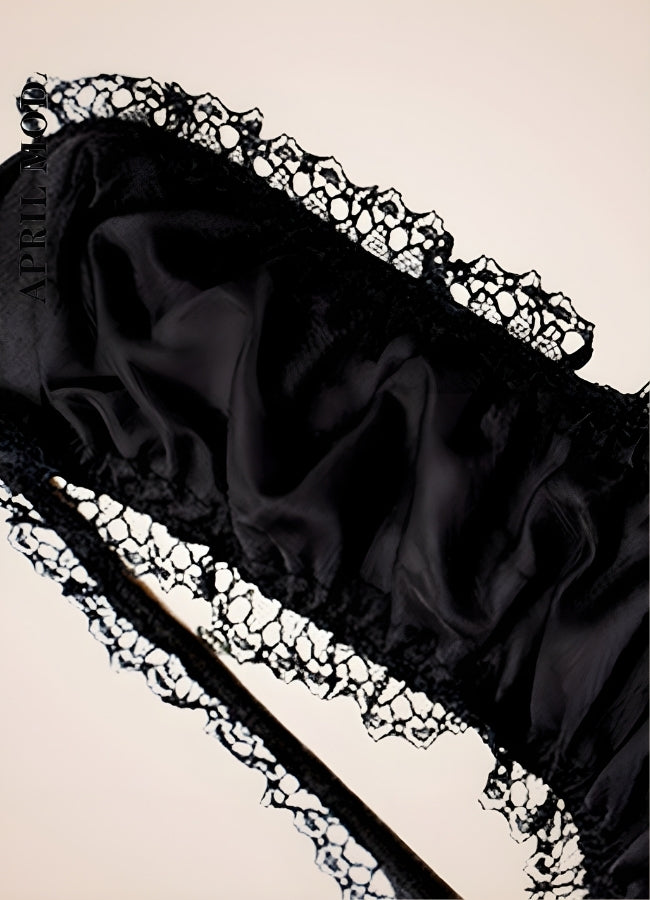 Black Gothic Lolita Dress UK
