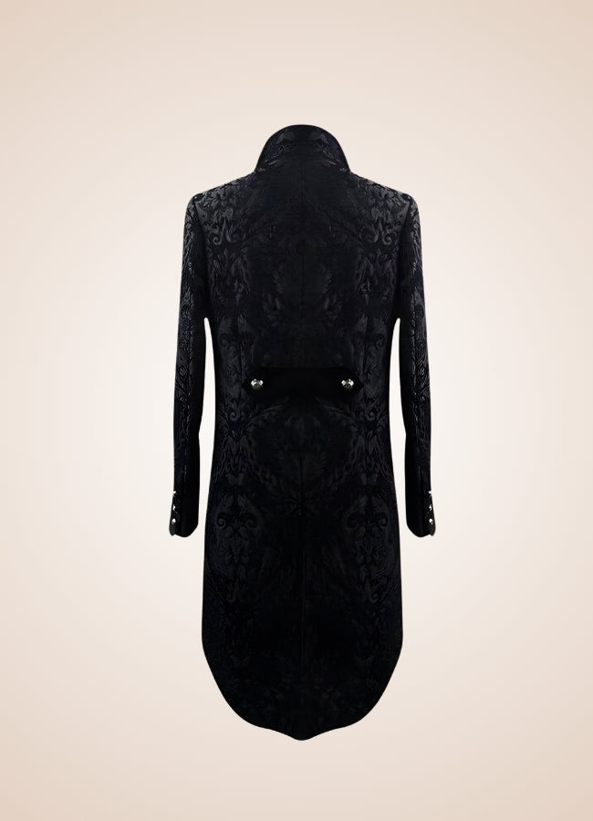 Black Gothic Steampunk Tailcoat UK