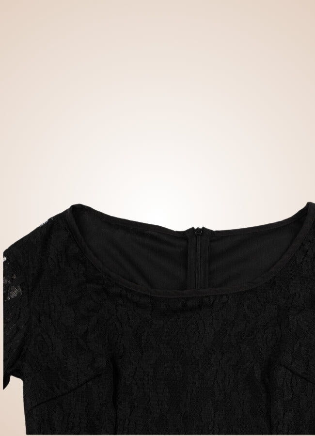 Black Gothic Vintage Dress UK
