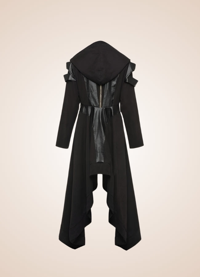 Black Gothic Women's Long Coat UK