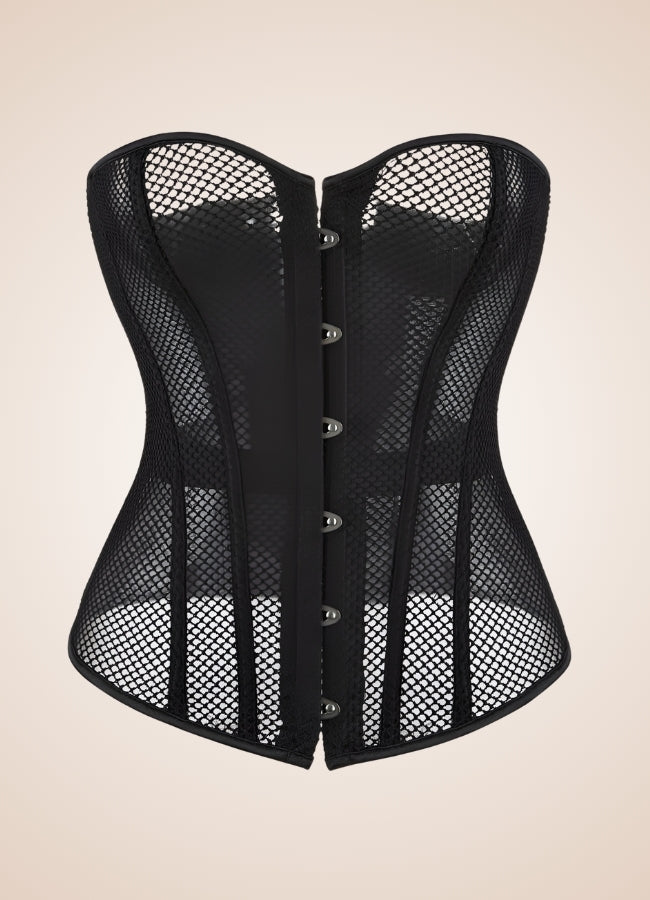 Black Pirate Steampunk Bustier UK