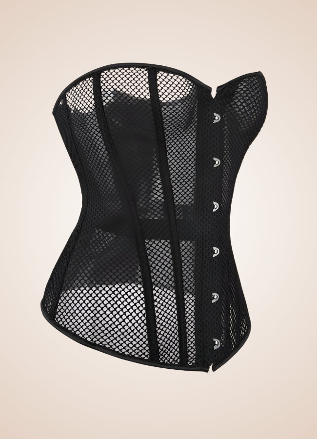 Black Pirate Steampunk Bustier UK