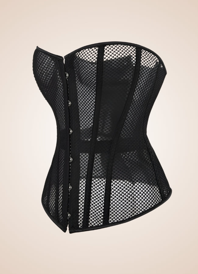 Black Pirate Steampunk Bustier UK