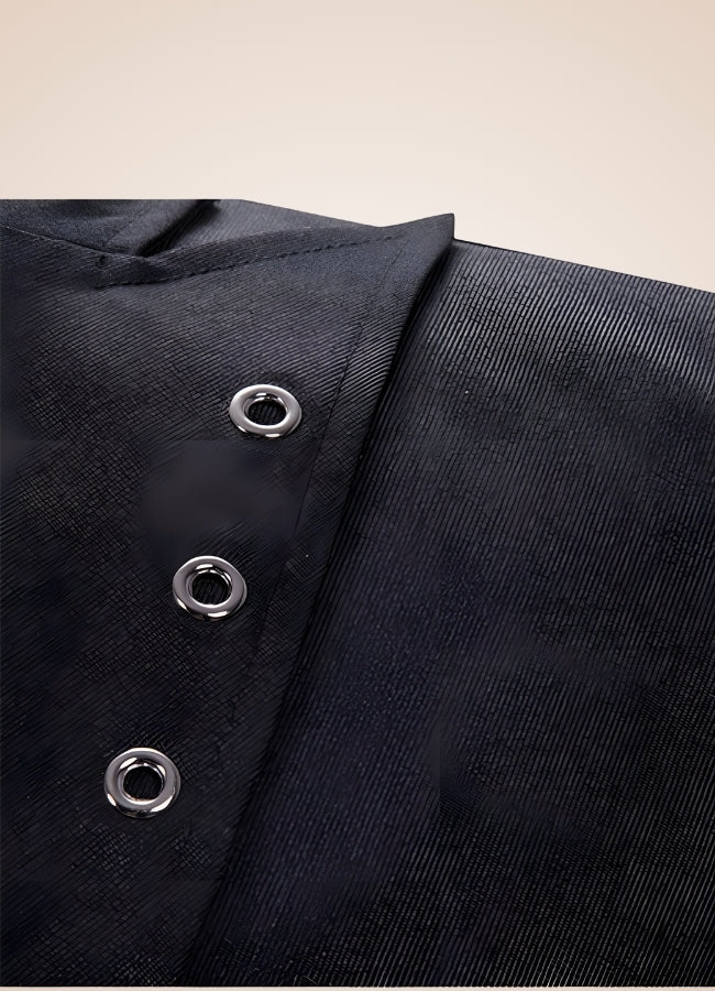 Black Steampunk Tailcoat UK