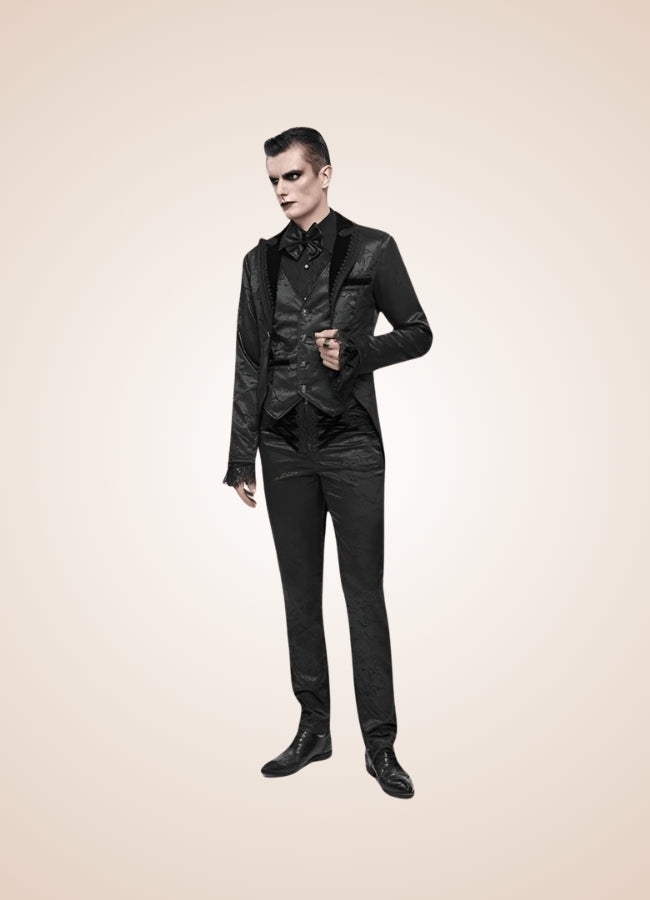 Black Victorian Gothic Pants UK