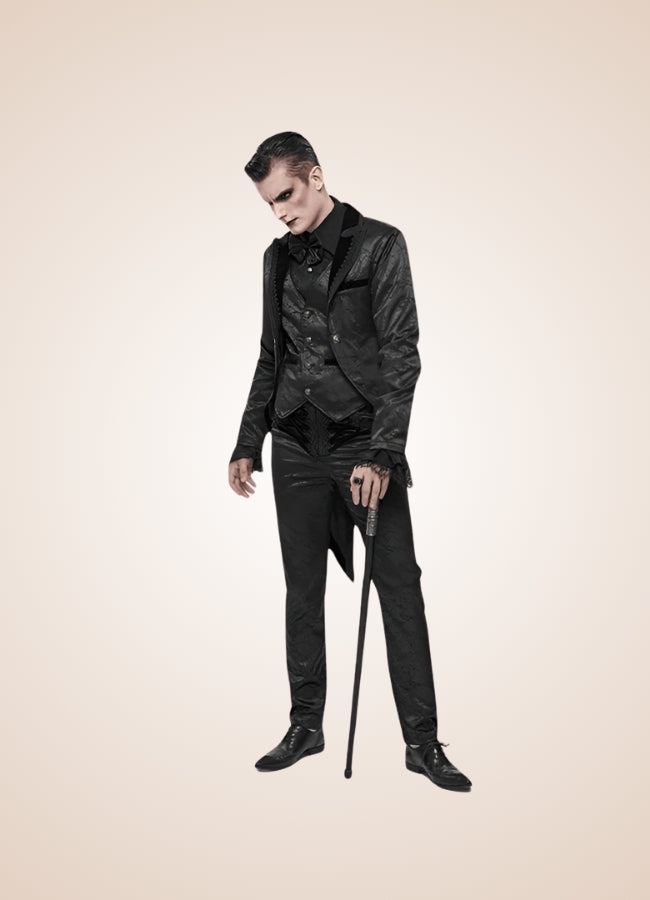 Black Victorian Gothic Pants UK