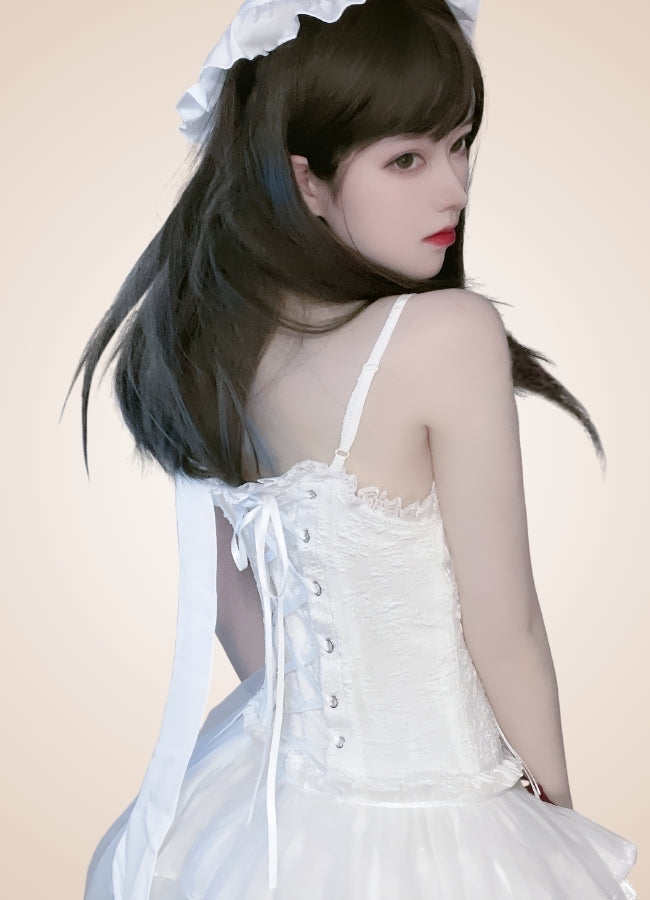 Bowknot Steampunk Summer Dress UK