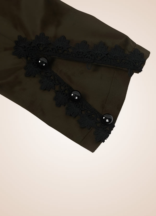 Brown Steampunk Medieval Jacket UK