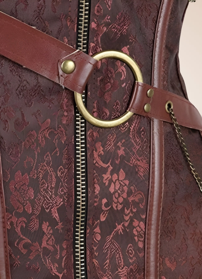 Brown Steampunk Pirate Dress UK