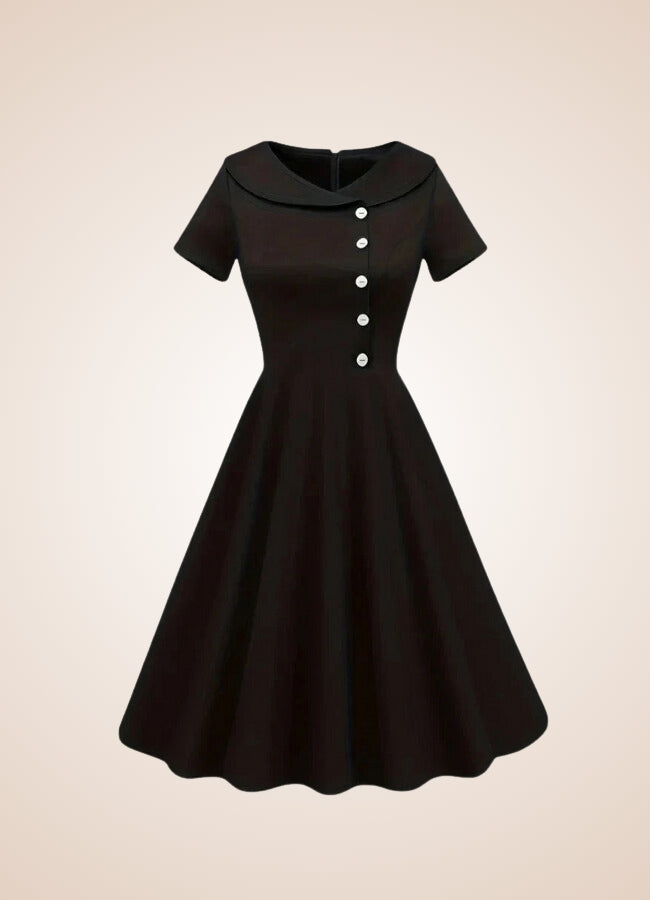 Button Summer Steampunk Dress UK