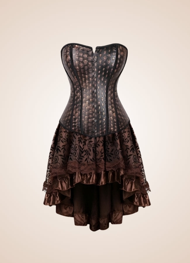 Classic Pirate Corset Dress UK