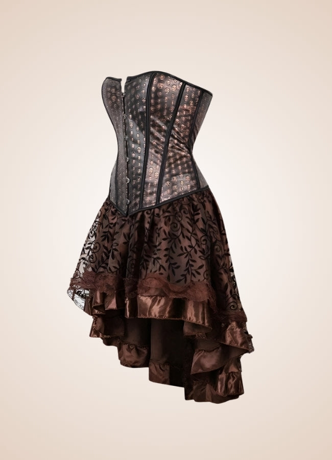 Classic Pirate Corset Dress UK