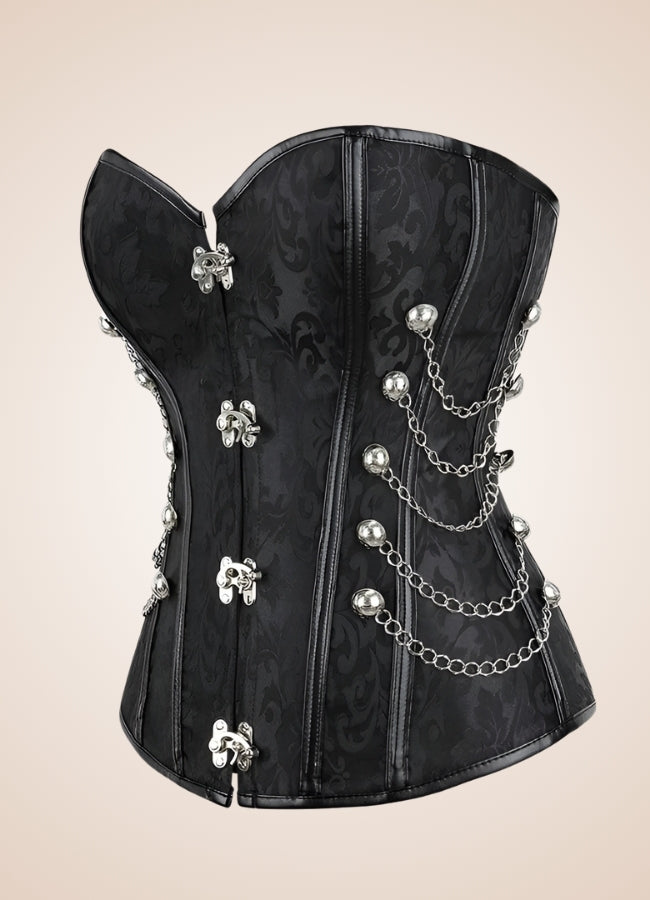 Classic Steampunk Chain Corset UK