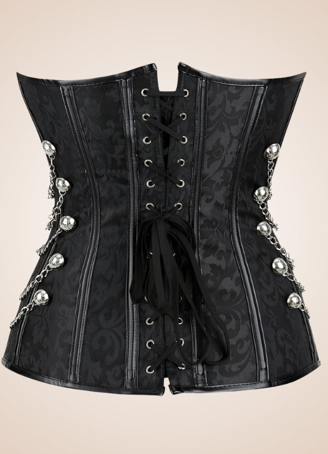 Classic Steampunk Chain Corset UK
