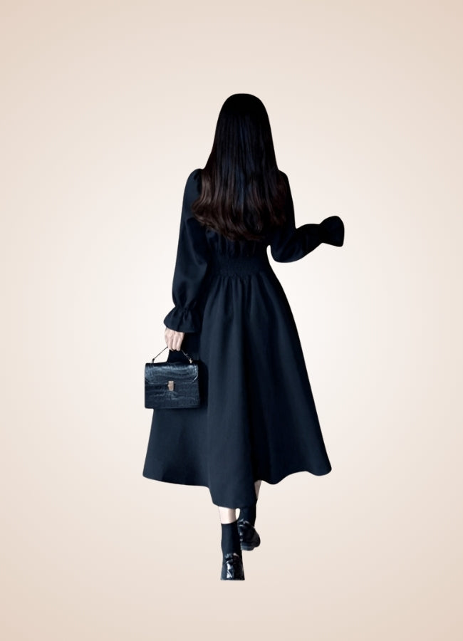Classic Steampunk Long Dress UK