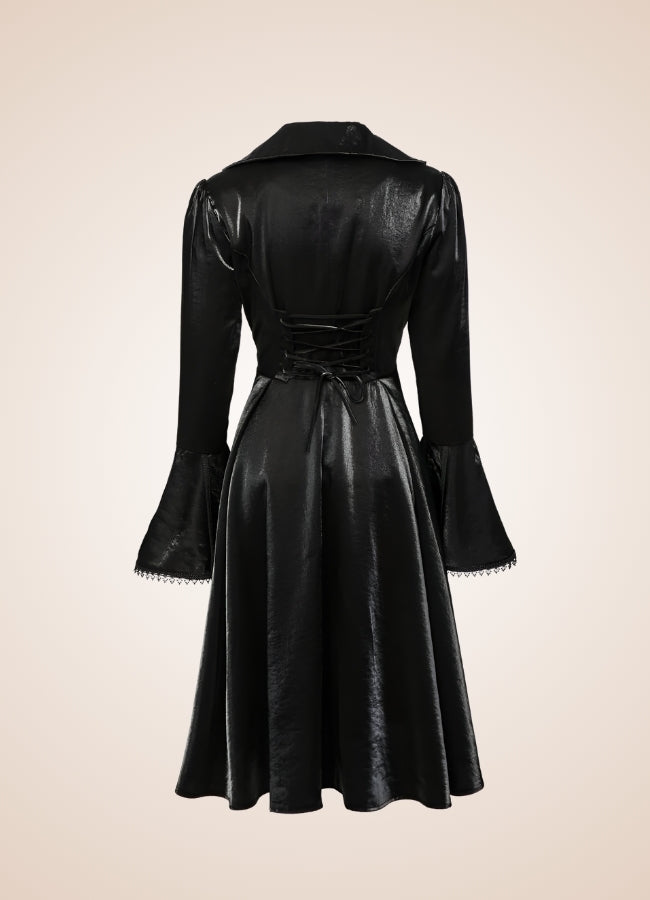 Classic Victorian Steampunk Women's Coat UK