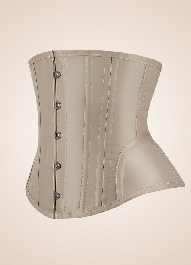 Cream Steampunk Corset UK