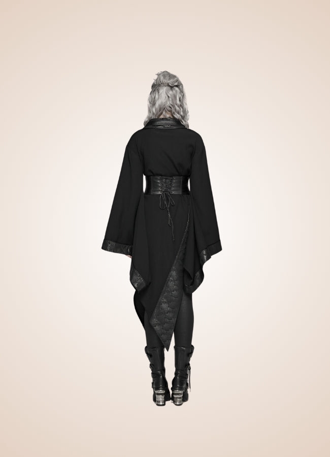 Dark Goth Punk Long Dress UK