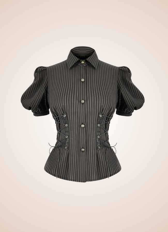 Dark Gothic Steampunk Shirt UK