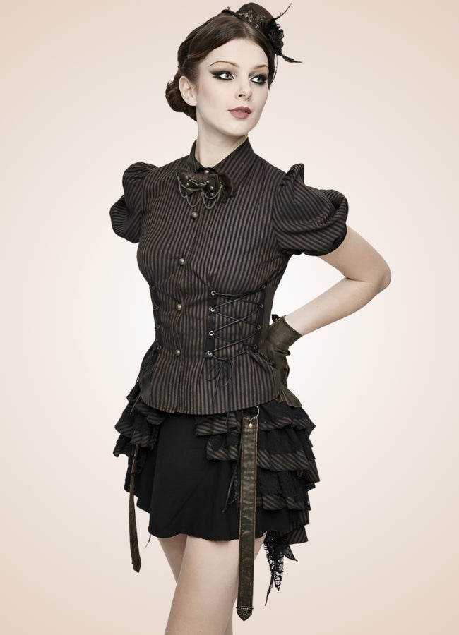 Dark Gothic Steampunk Shirt UK