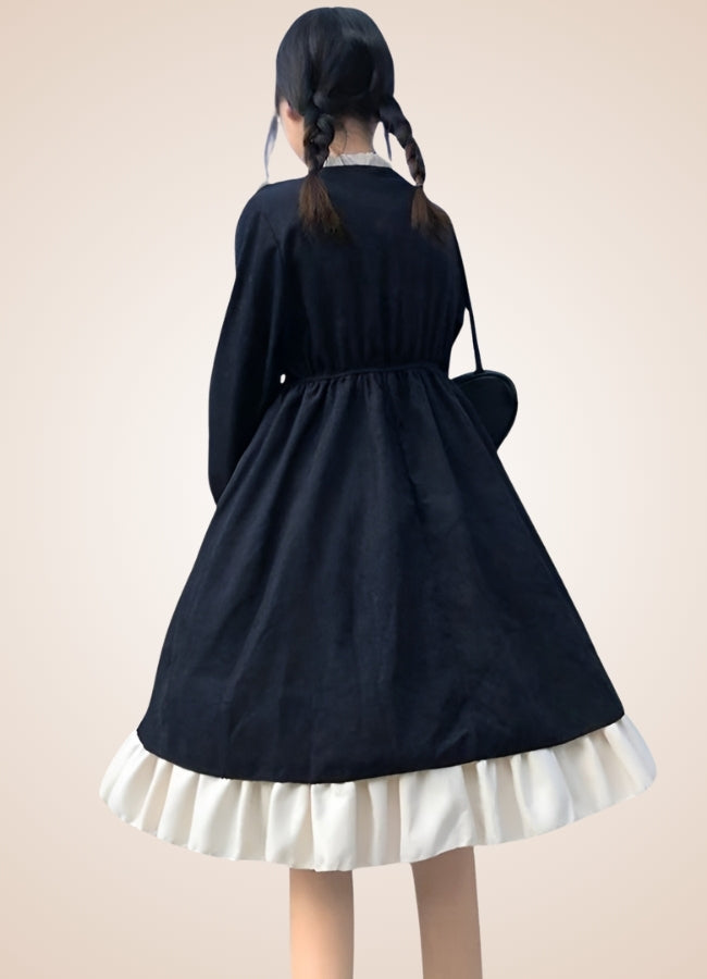 Double Layer Steampunk Lolita Dress UK