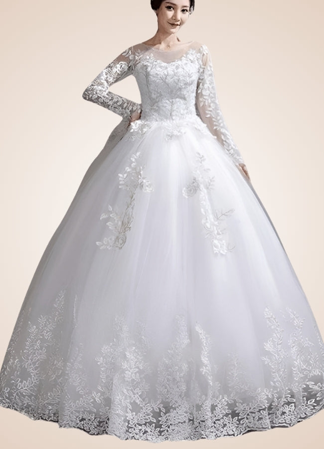 Elegant White Steampunk Dress UK