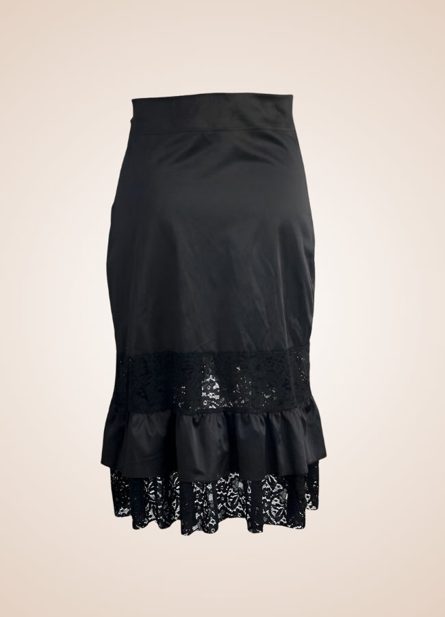 Front Buckle Steampunk Skirt UK