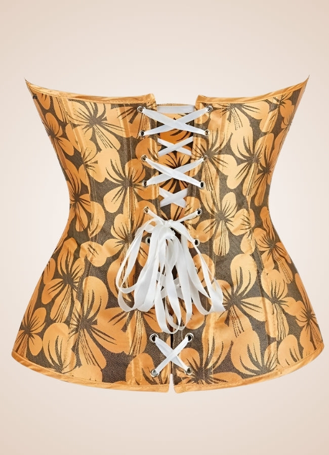 Golden Steampunk Corset UK