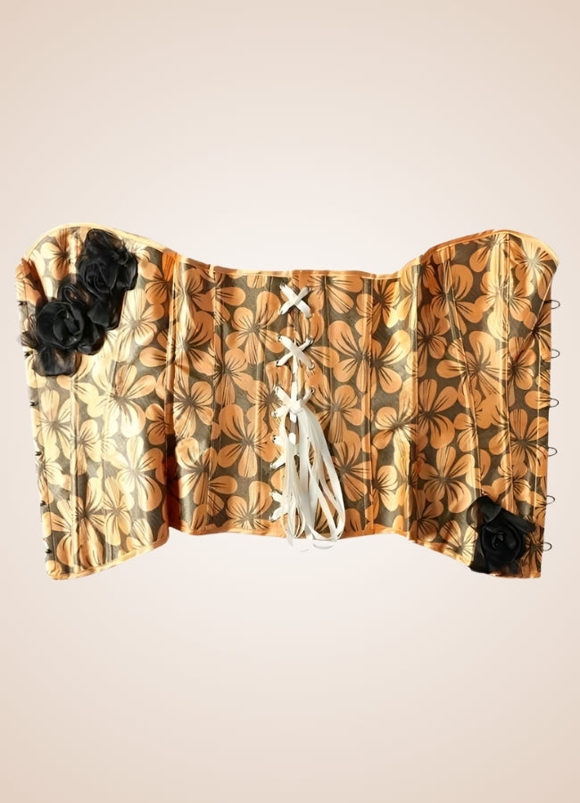Golden Steampunk Corset UK