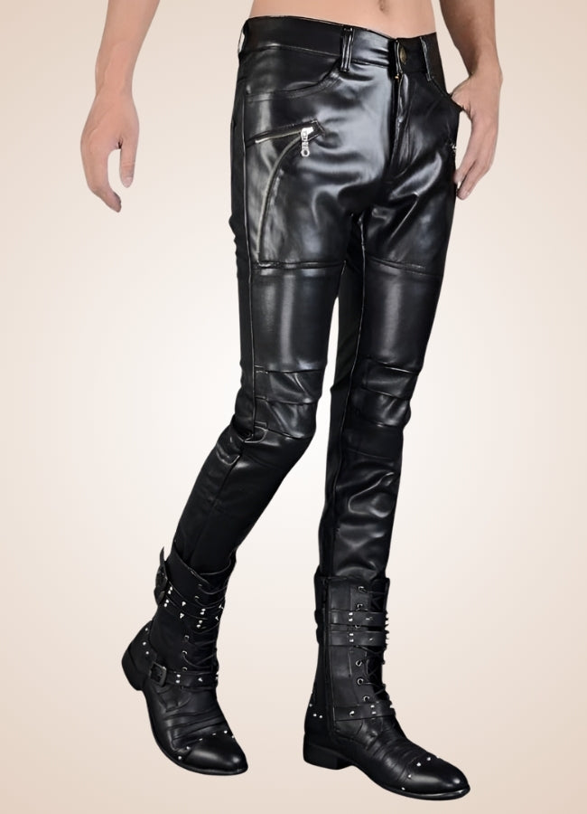 Gothic Faux Leather Pants UK