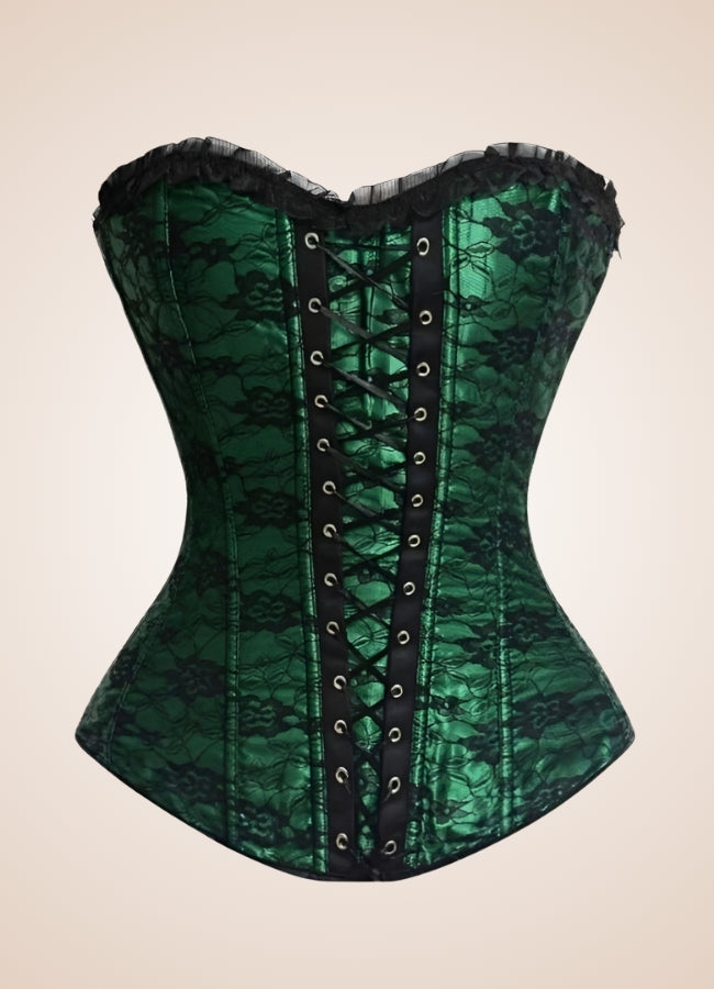 Gothic Lace Steampunk Corset UK