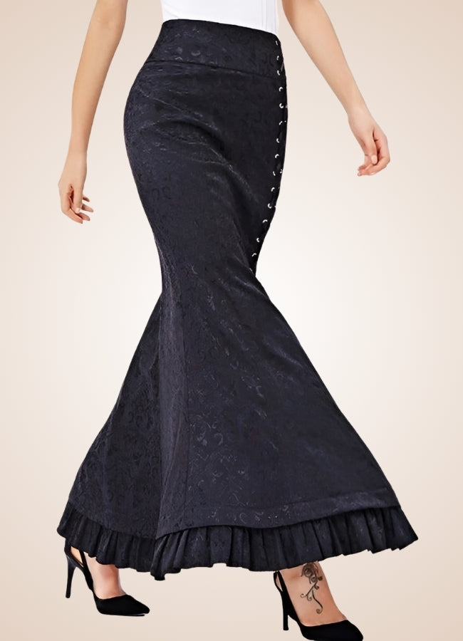 Gothic Medieval Long Skirt UK