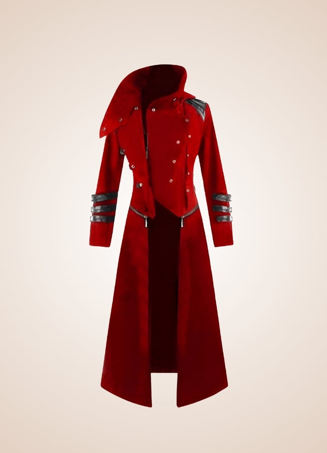 Gothic Medieval Trench Coat UK