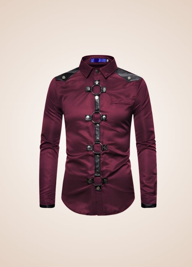 Gothic Men's Casual Shirt UK