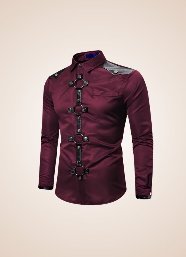 Gothic Men's Casual Shirt UK