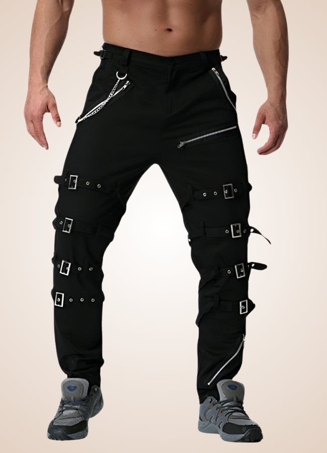 Gothic Punk Men Trousers UK
