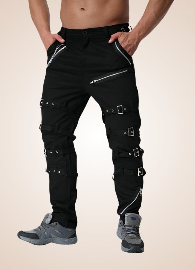 Gothic Punk Men Trousers UK
