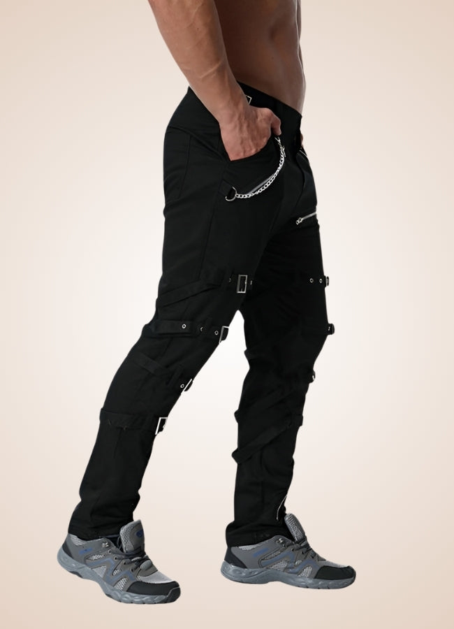 Gothic Punk Men Trousers UK