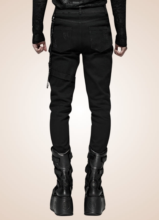 Gothic Punk Men's Pants UK