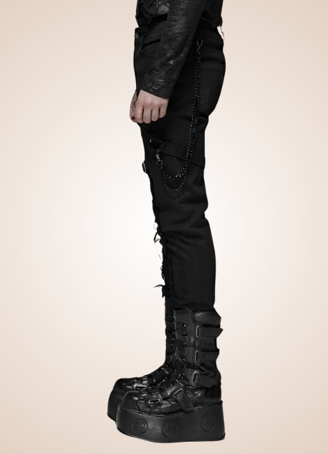 Gothic Punk Men's Pants UK