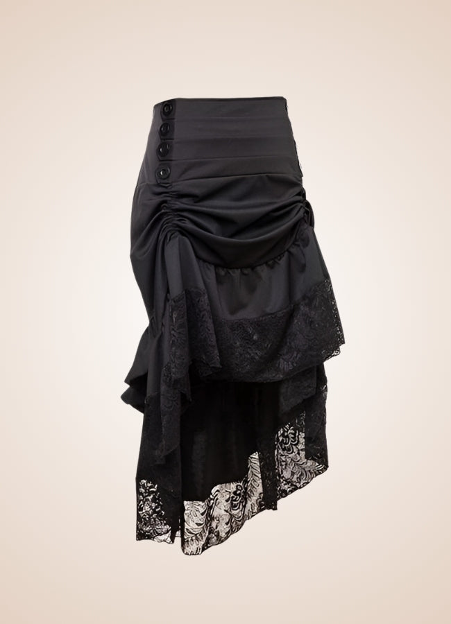 Gothic Ruffled Skirt UK