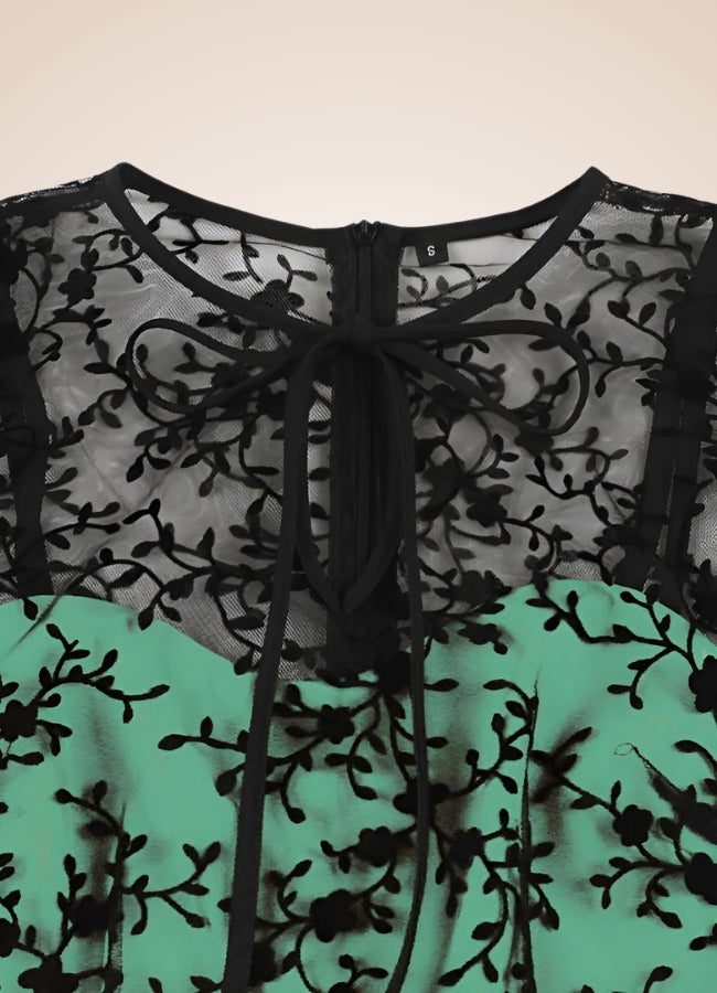 Gothic Sleeveless Mesh Dress UK