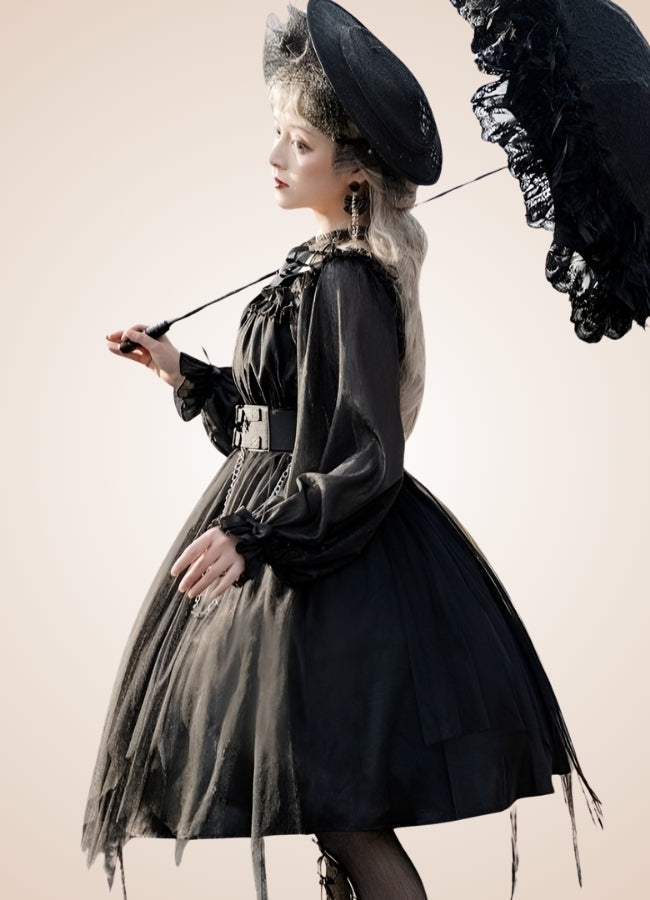 Gothic Steampunk Lolita Dress UK