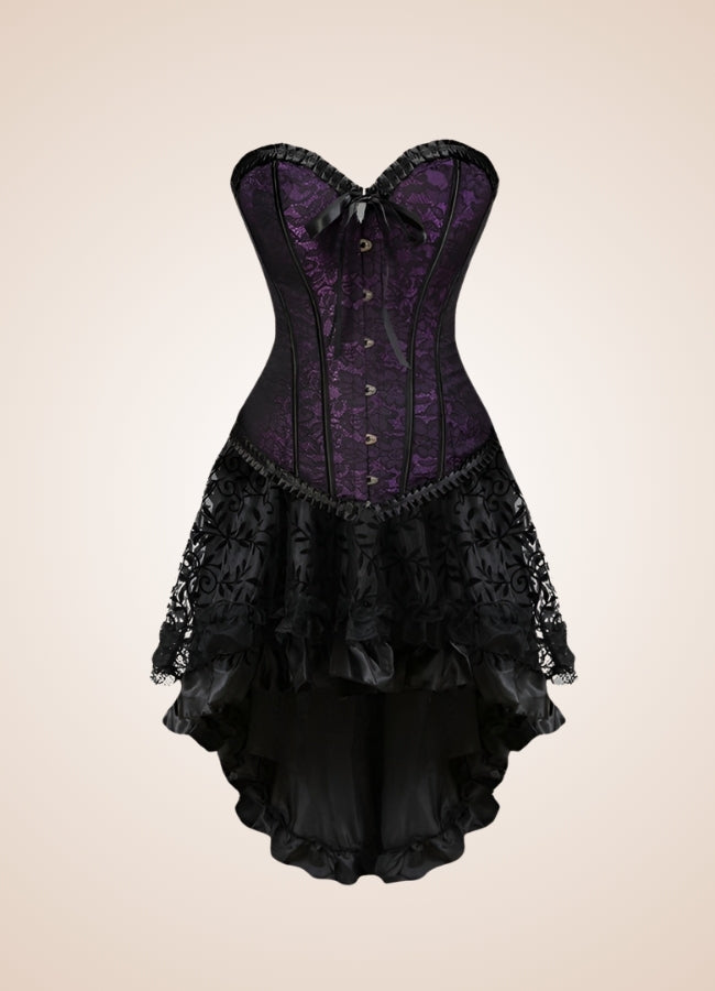 Gothic Victorian Corset Dress UK