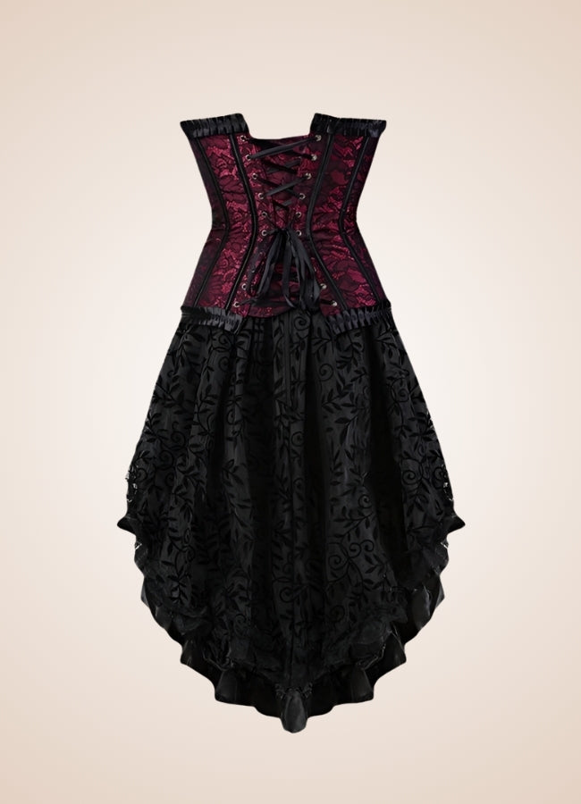Gothic Victorian Corset Dress UK