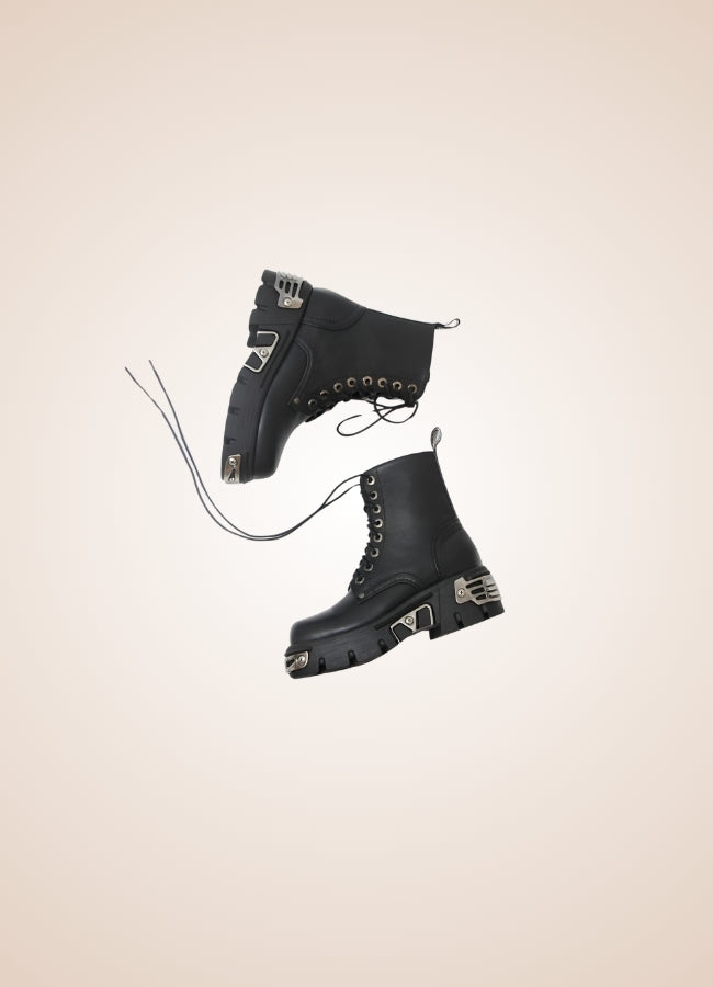Gothic Women's High Sole Boots UK